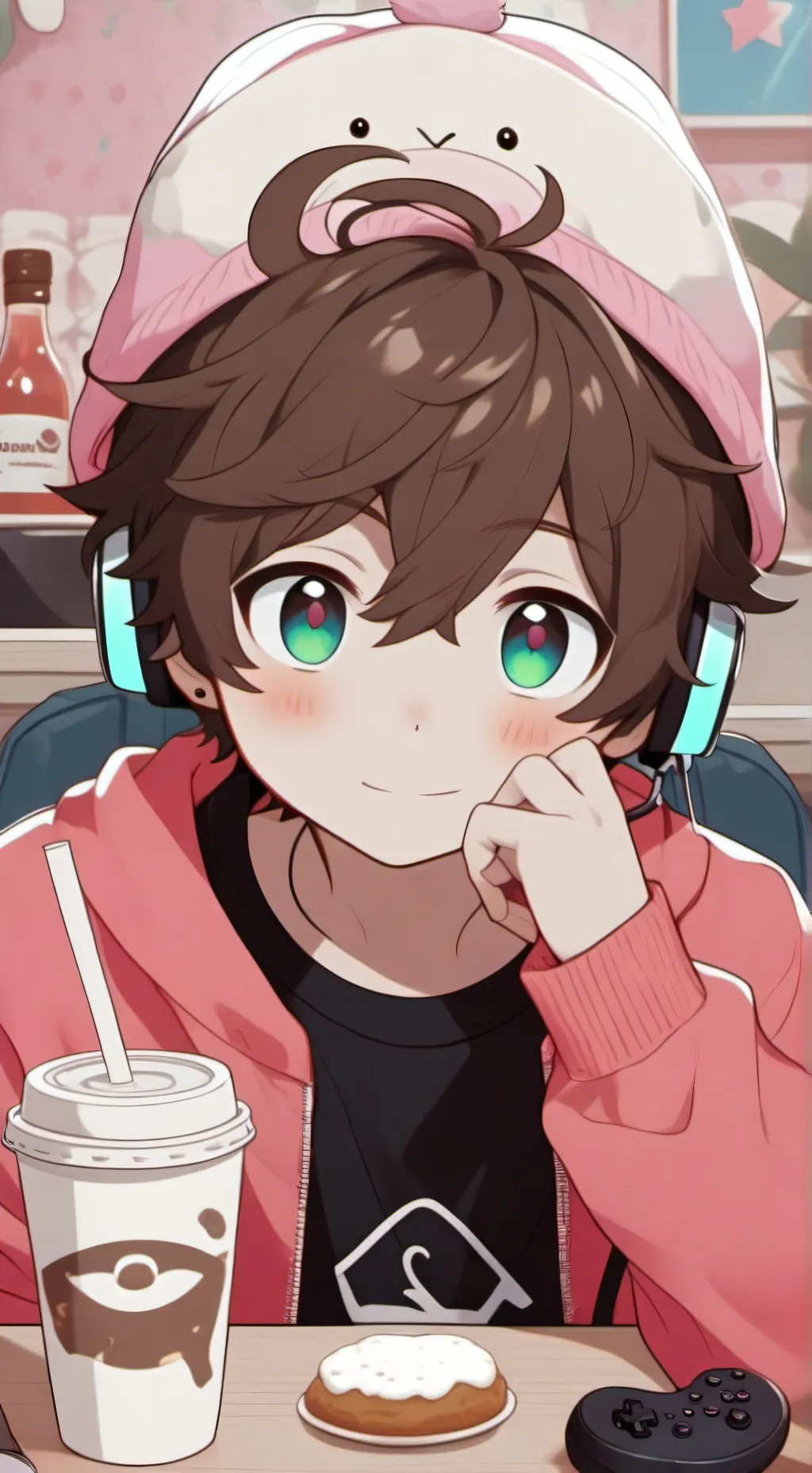 ai character: raptorgamer  background