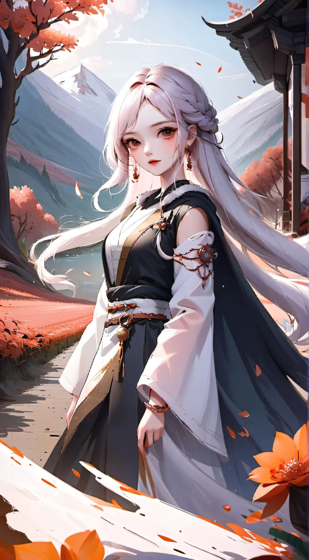 ai character: thanos  background