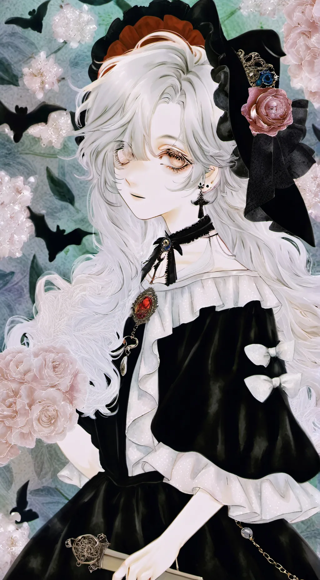 ai character: лилия background