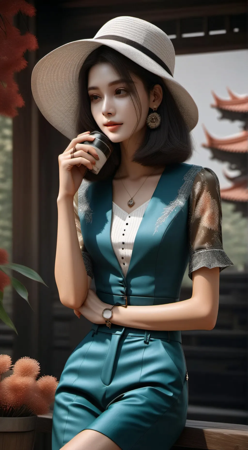 ai character: Aqilah background