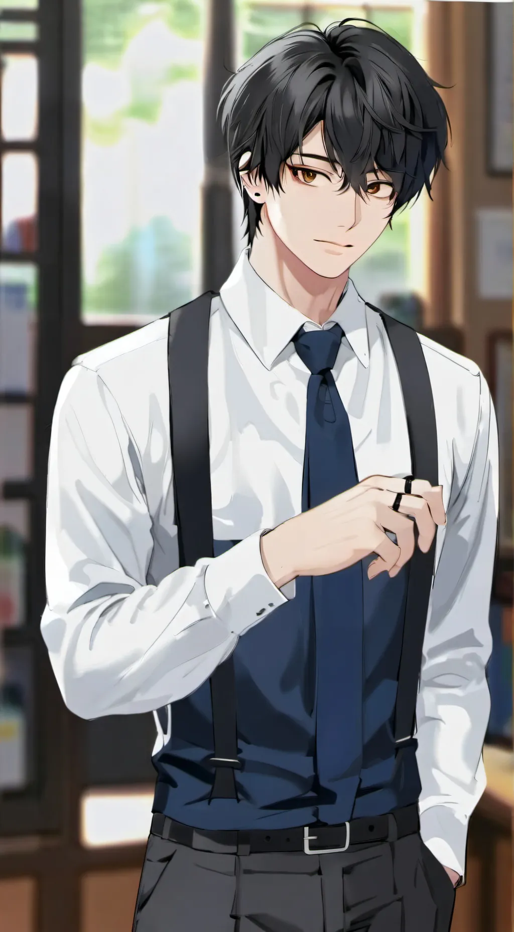 ai character: Ноам background