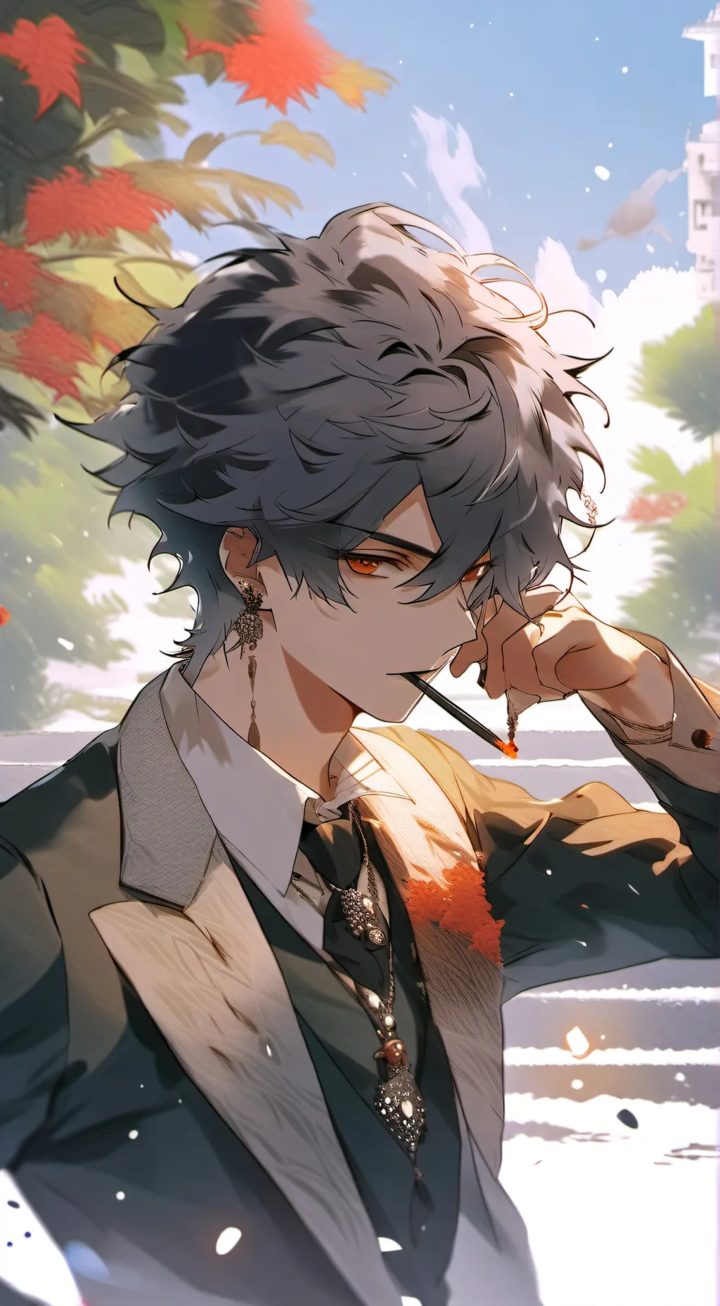 ai character: Matthew  background