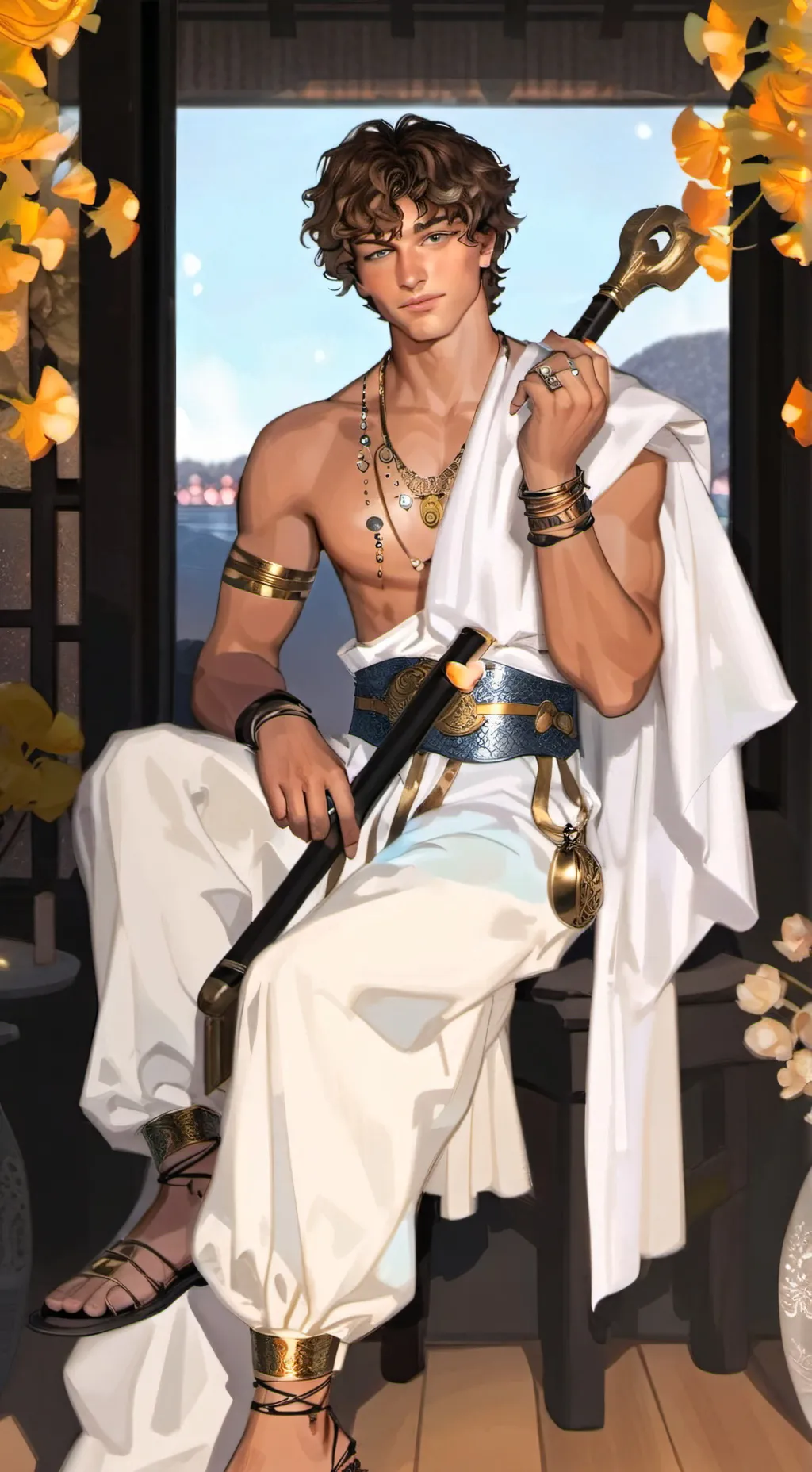 ai character: Jordan  background