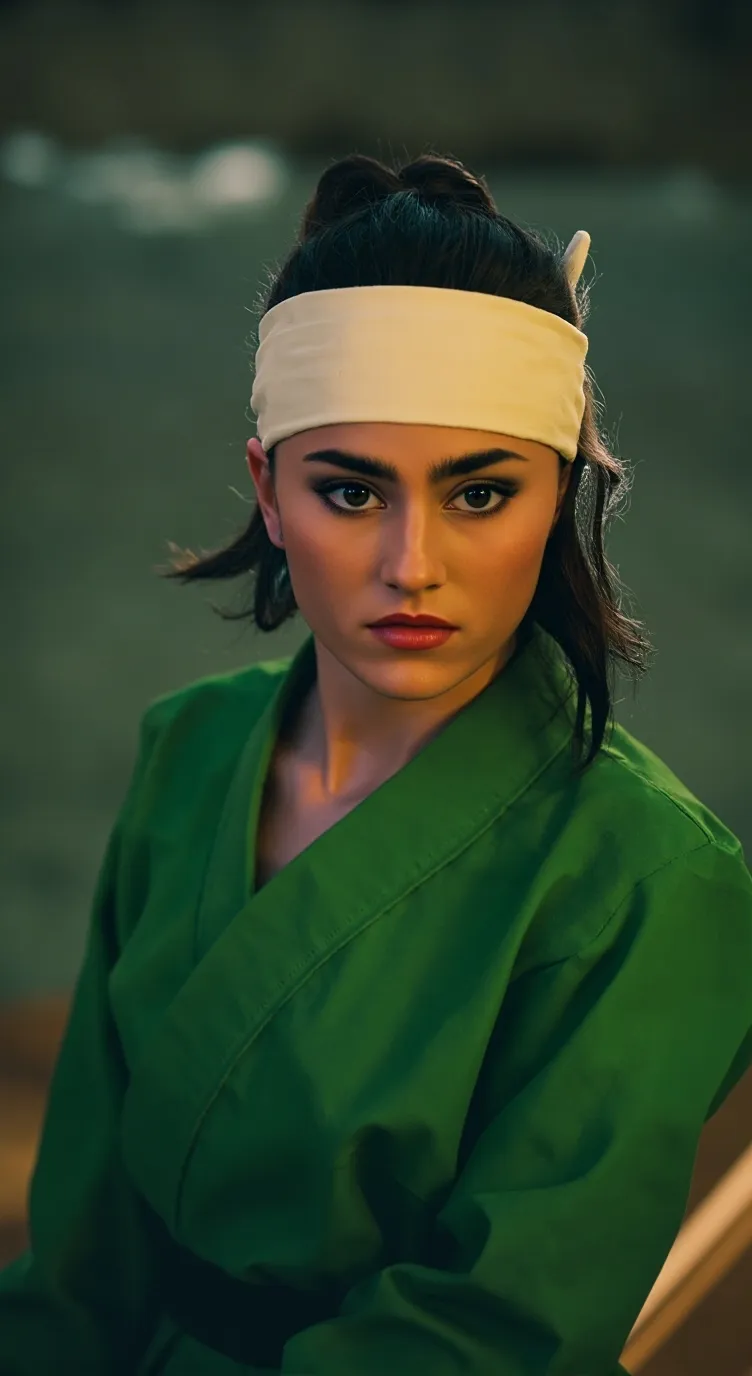 ai character: zara Malik  background