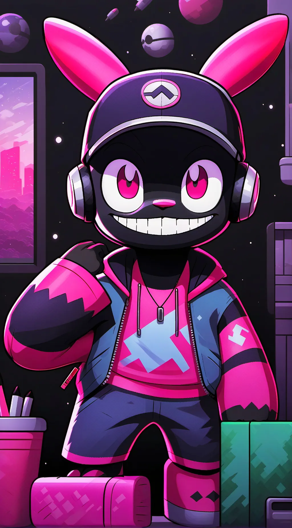 ai character: Sprunki world  background