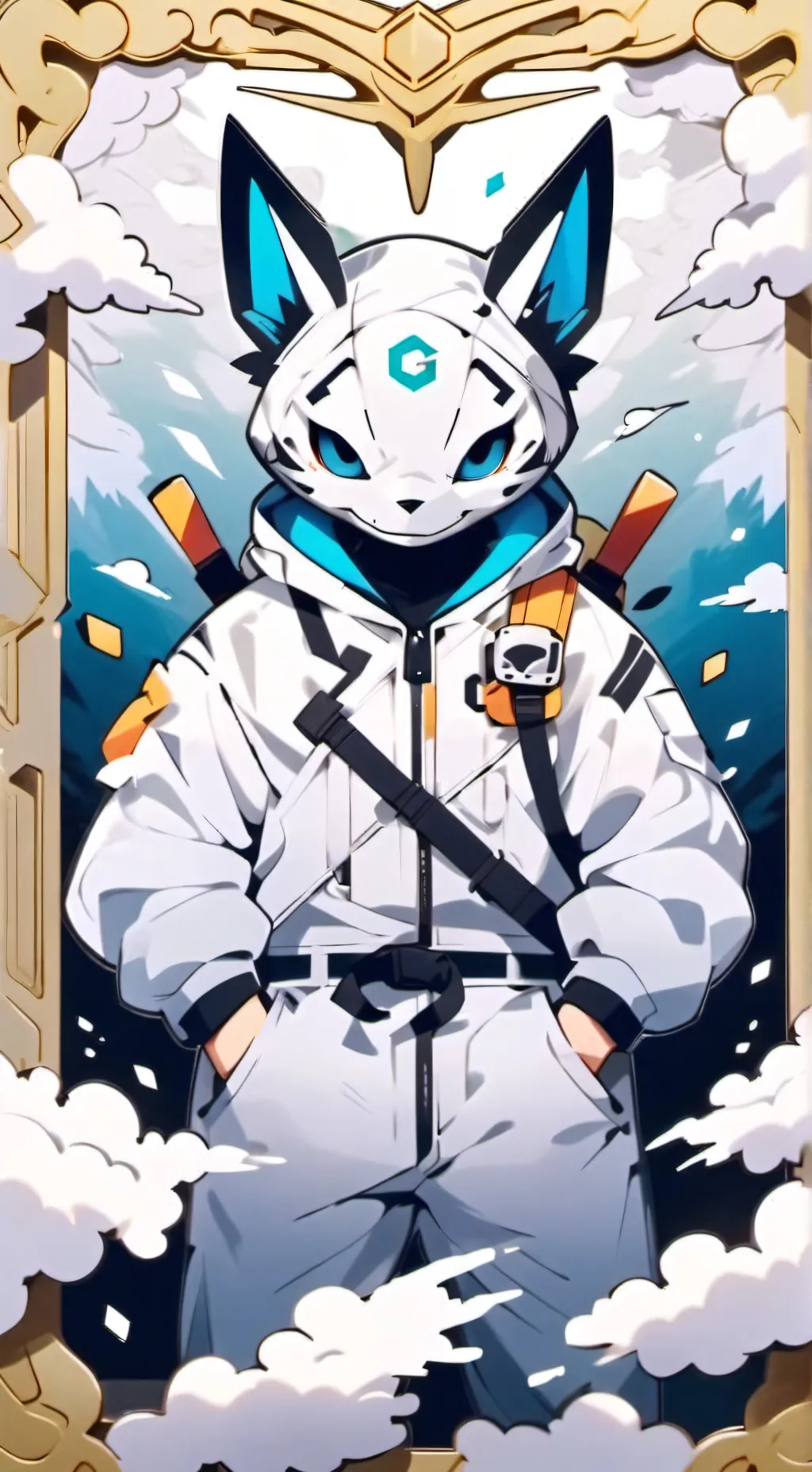 ai character: fenix background