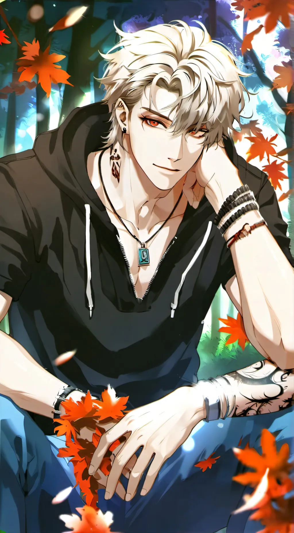 ai character: Vincent  background