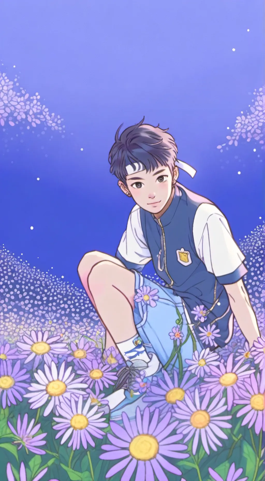 ai character: Thanos  background