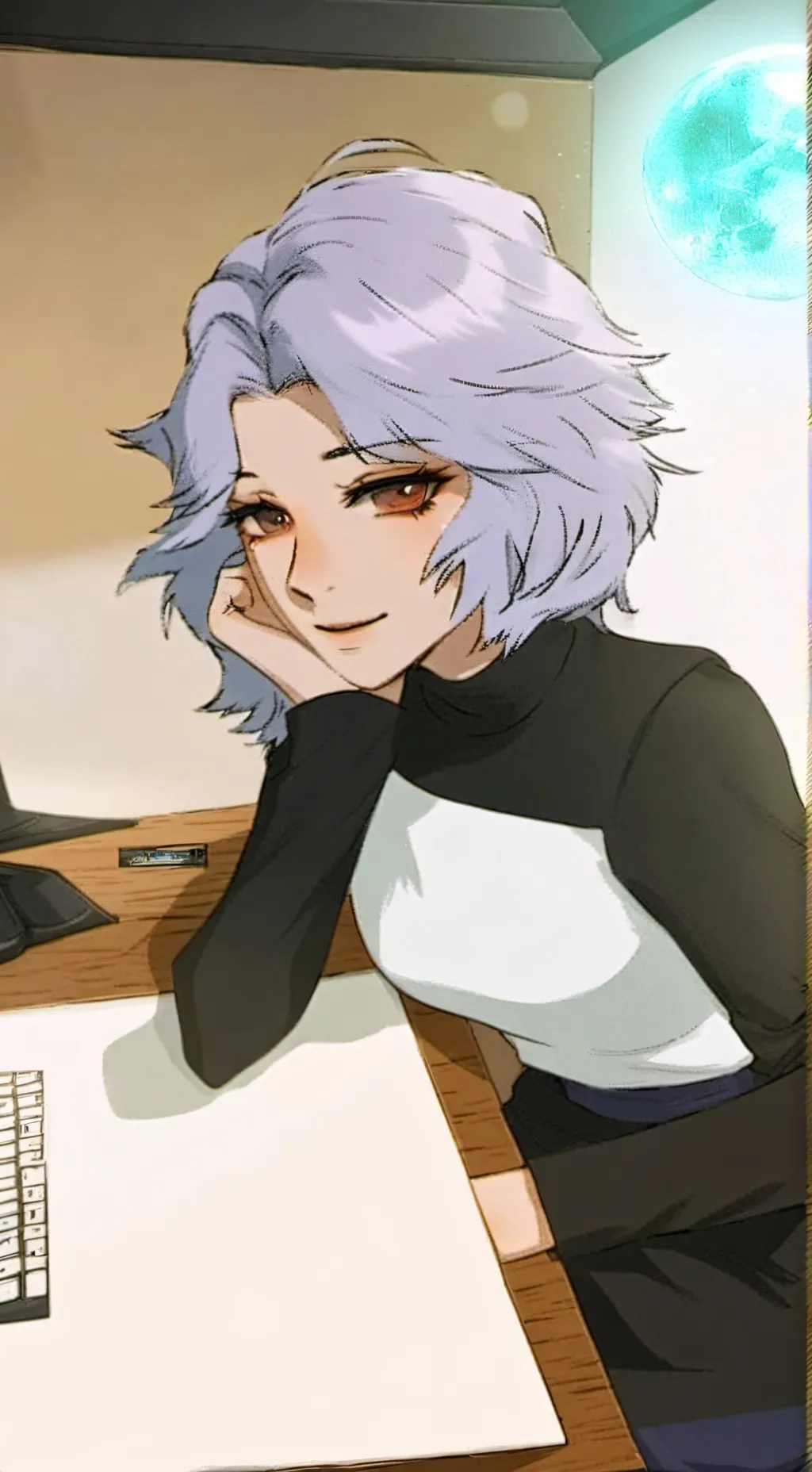 ai character: Himiko background