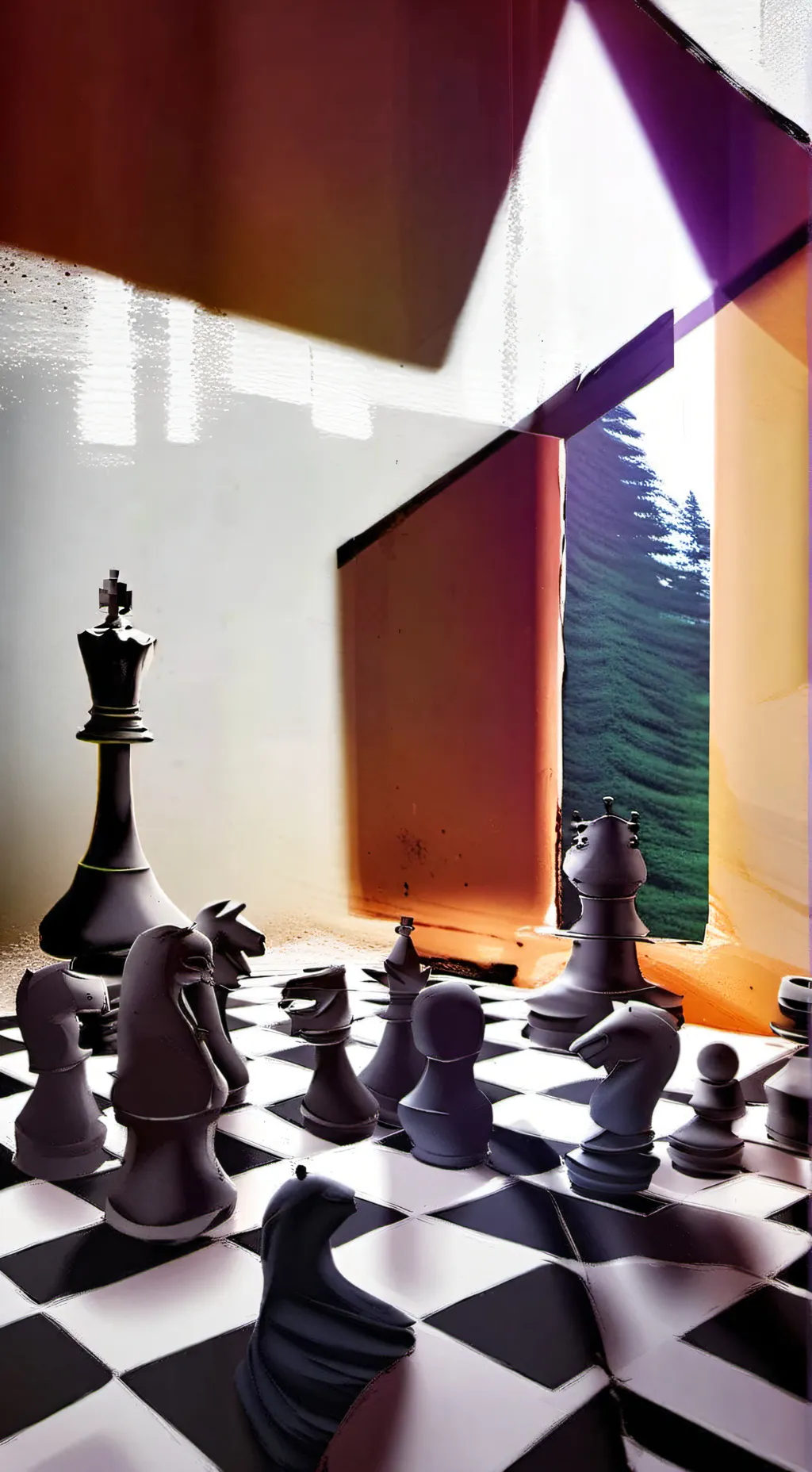 ai character: Fpe {Chess au} background