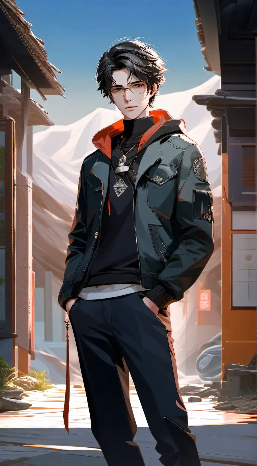 ai character: Alexander 🥵 background