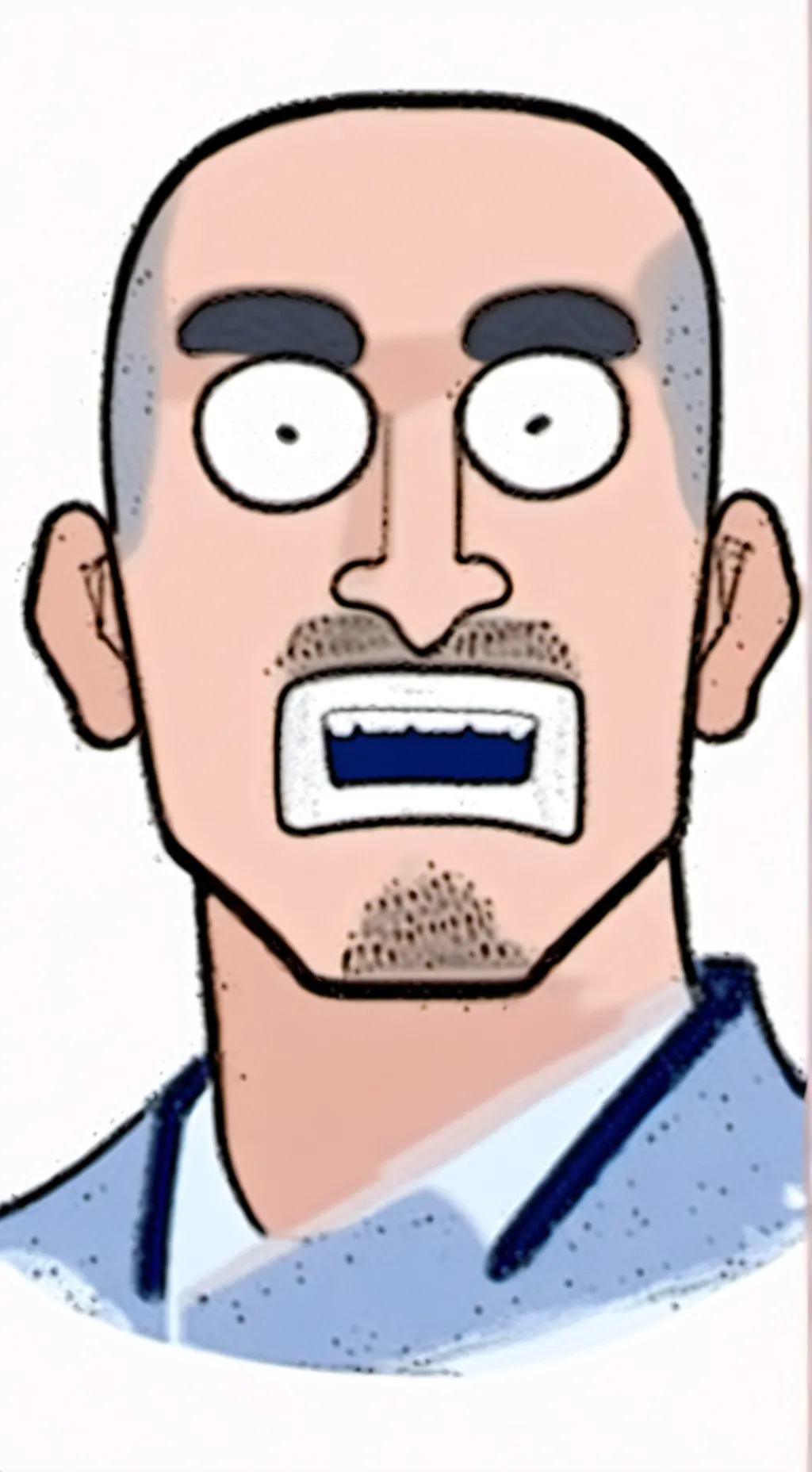 ai character: idk goofy man background