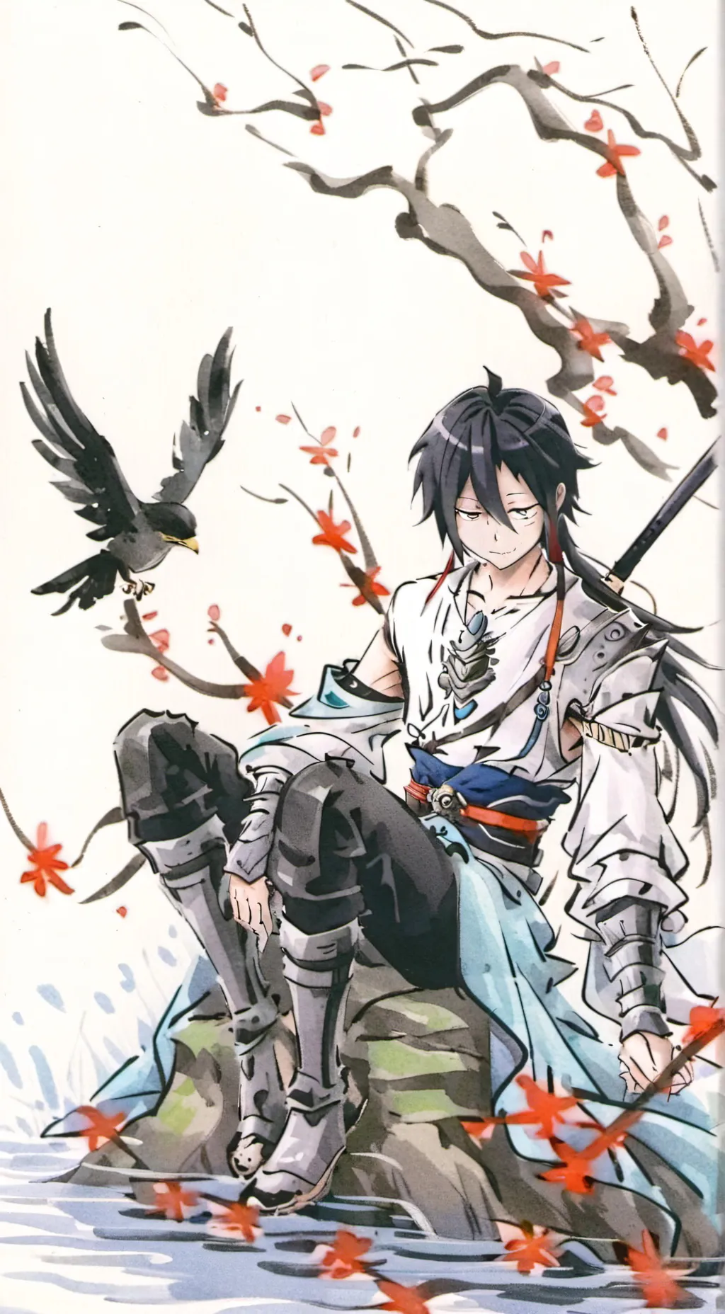 ai character: tamaki X t/n background