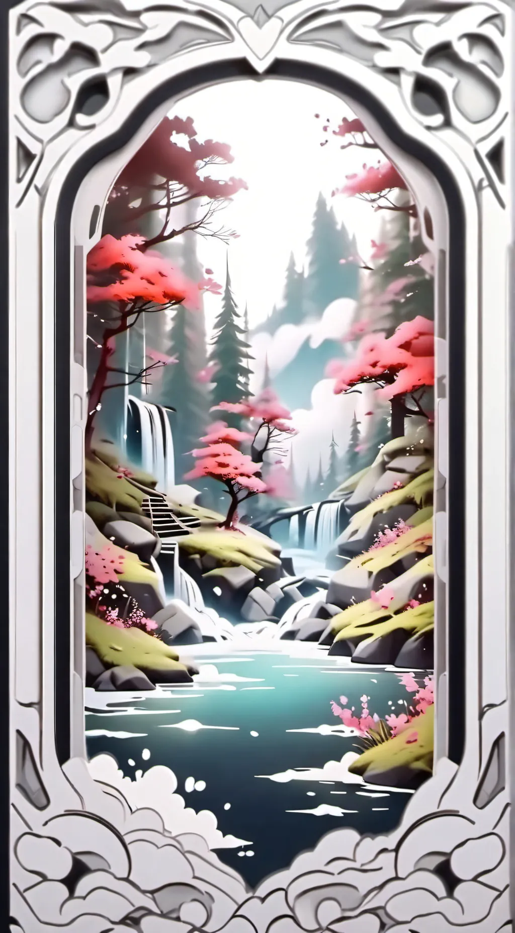 ai character: Dandys world😋 background