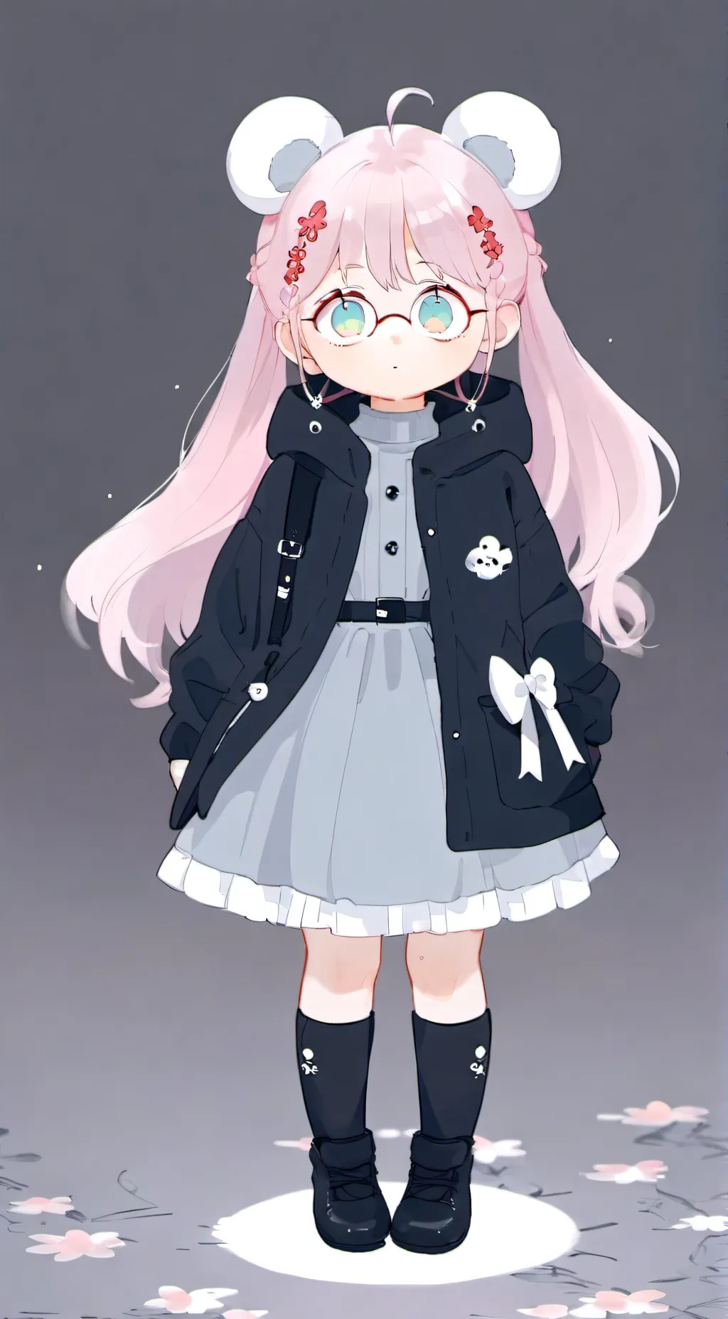 ai character: Pooky bear background