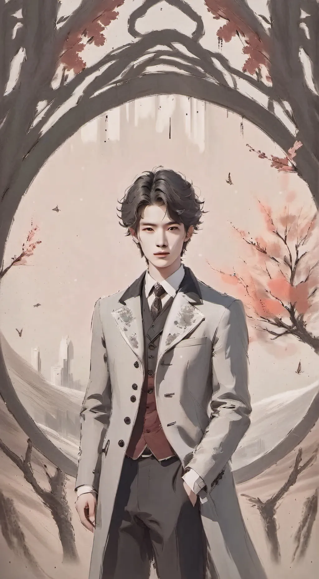 ai character: many background