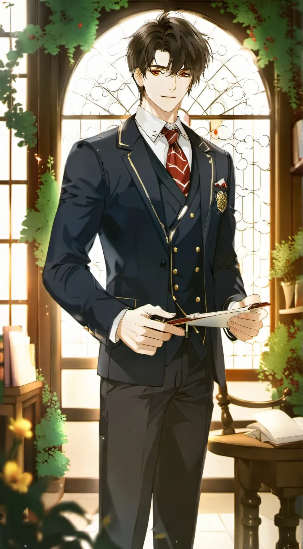 ai character: Xander background