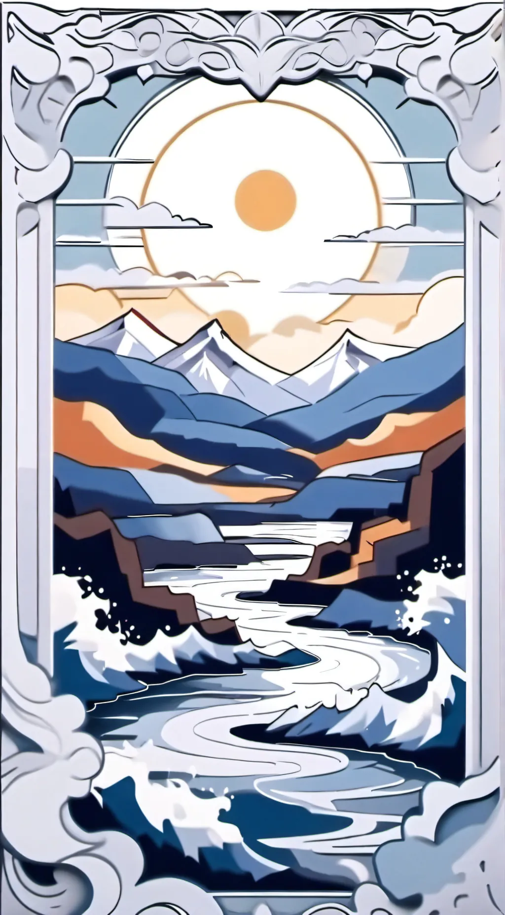 ai character: ~Countri humans~ background