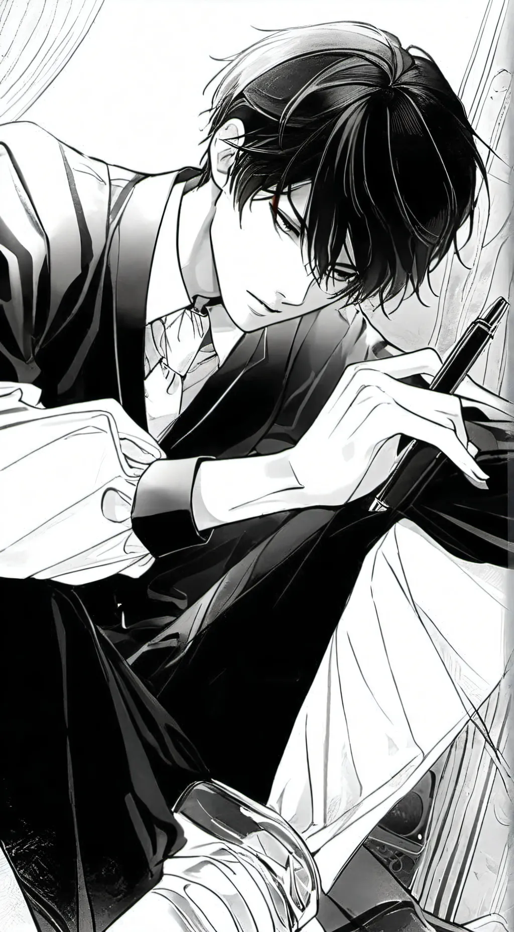 ai character: Mateo Milani background