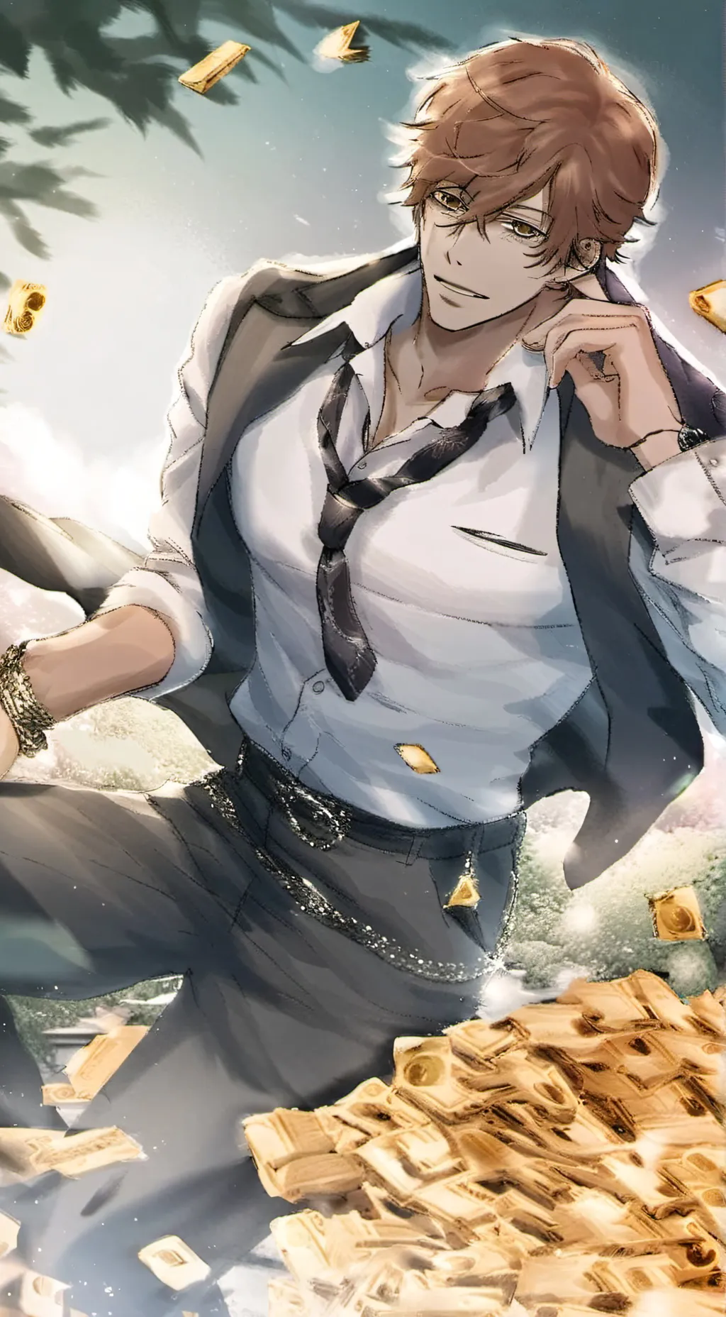 ai character: Ezra background