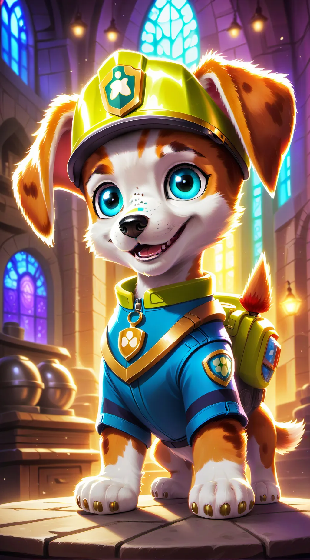 ai character: Liberty background