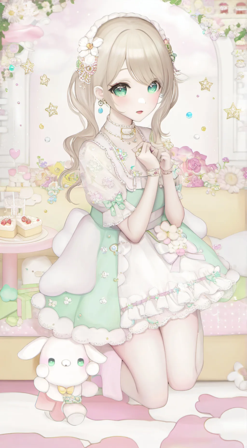 ai character: todoroki x Momo background