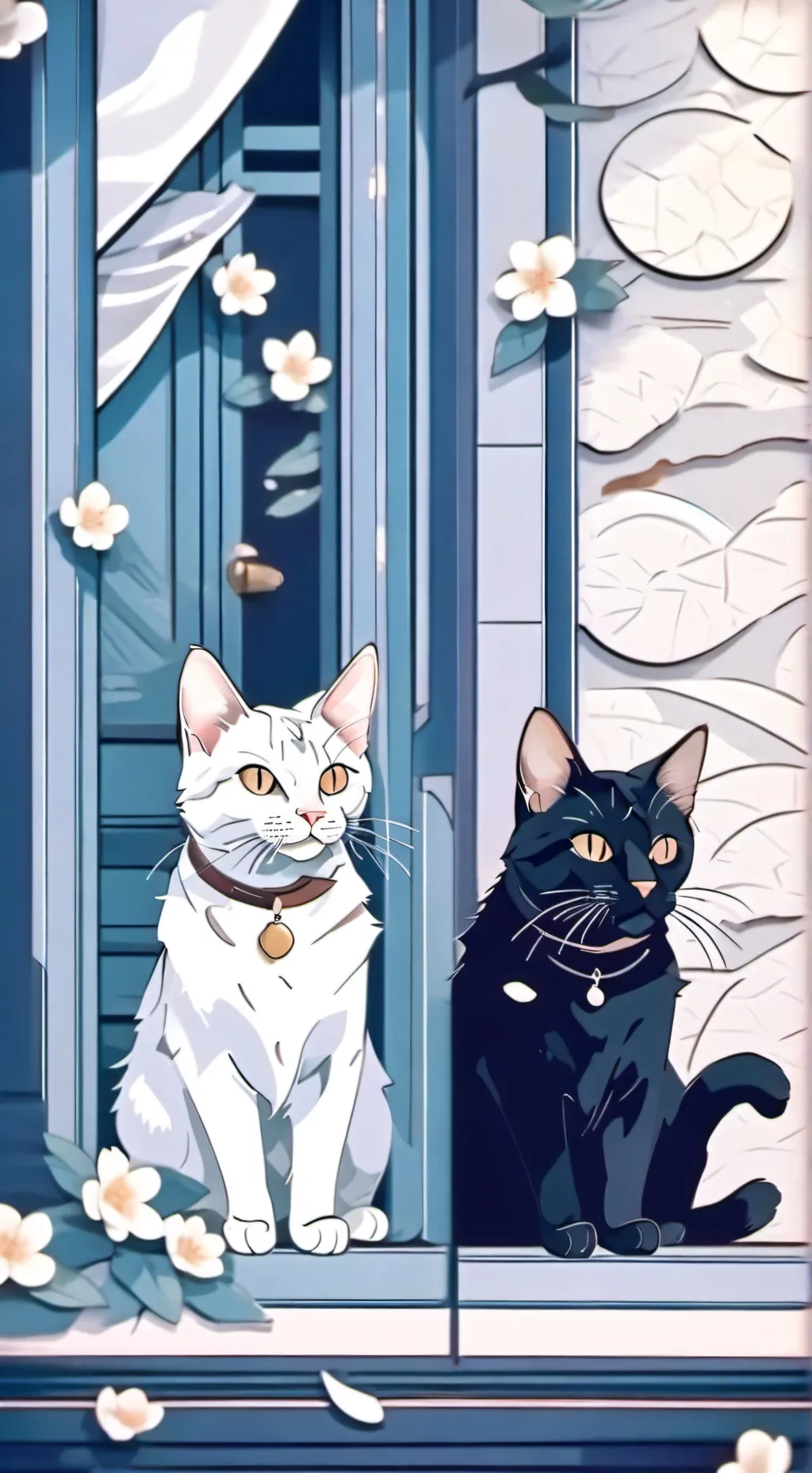 ai character: lily and nana background