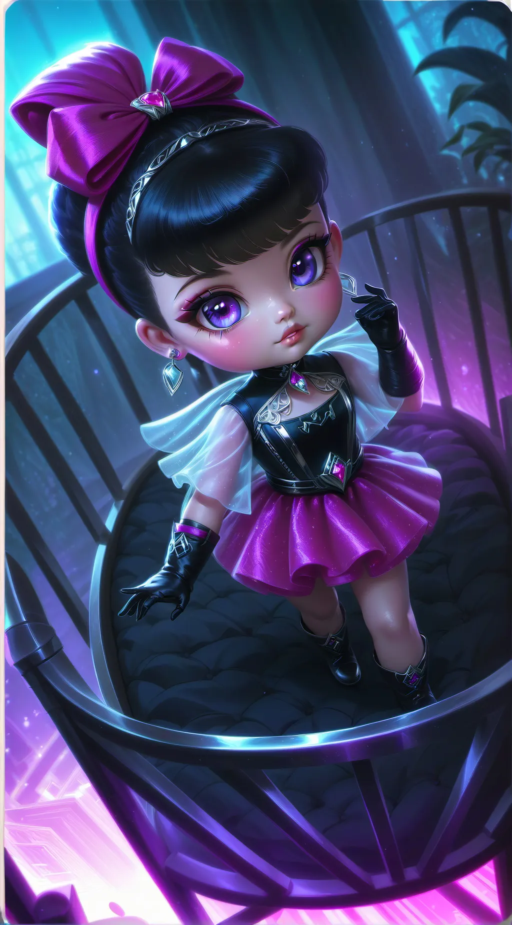 ai character: Dolly  background