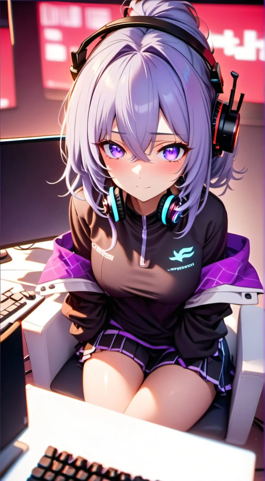 ai character: Mizuki background