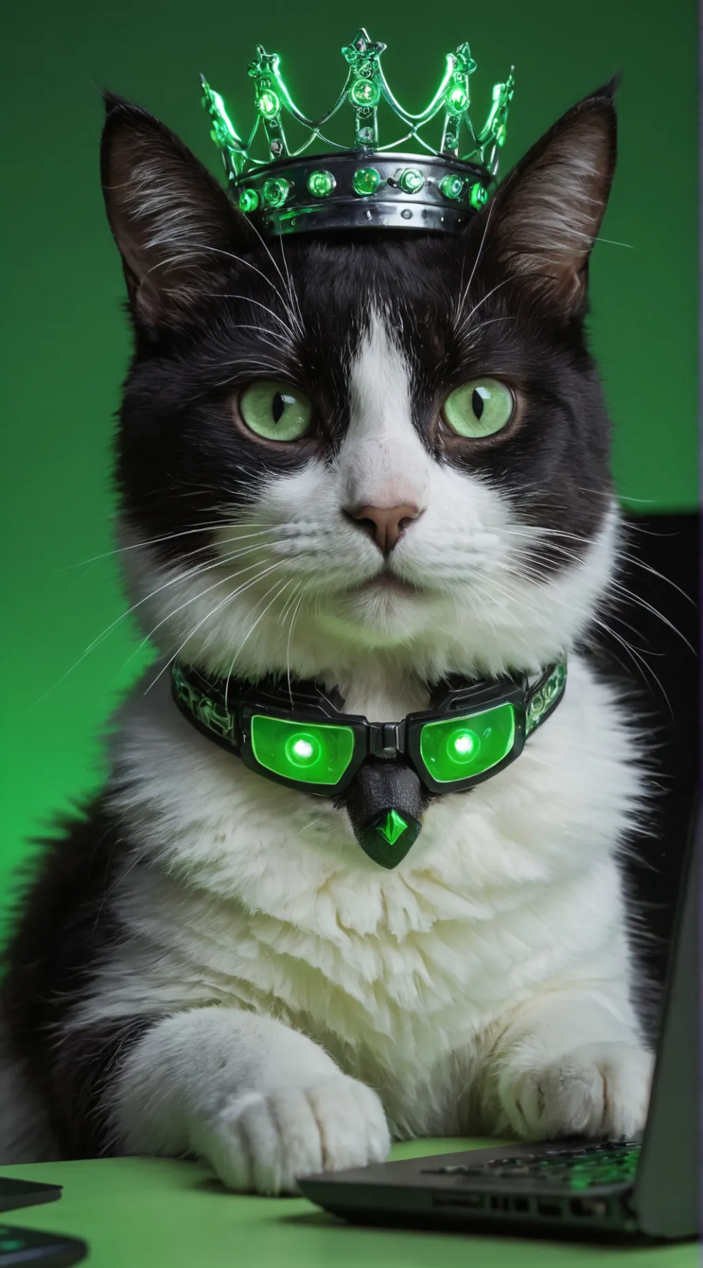 ai character: Pixel background