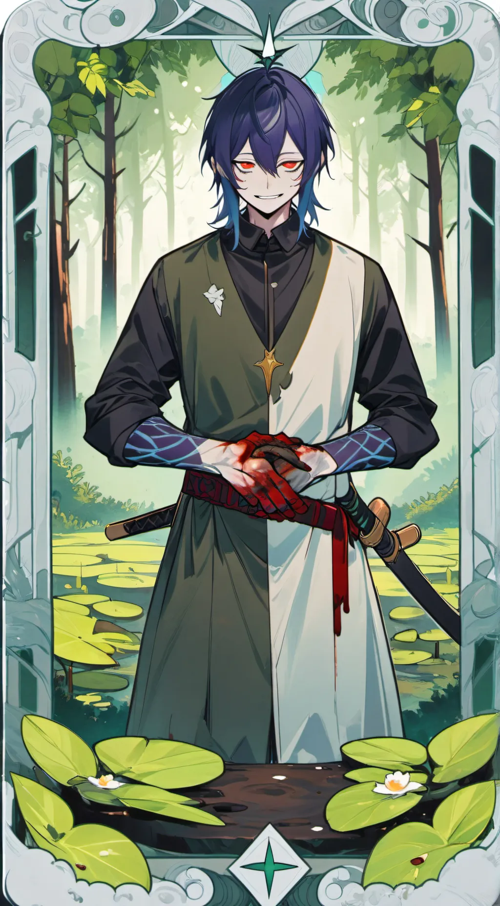 ai character: Jeff the killer background