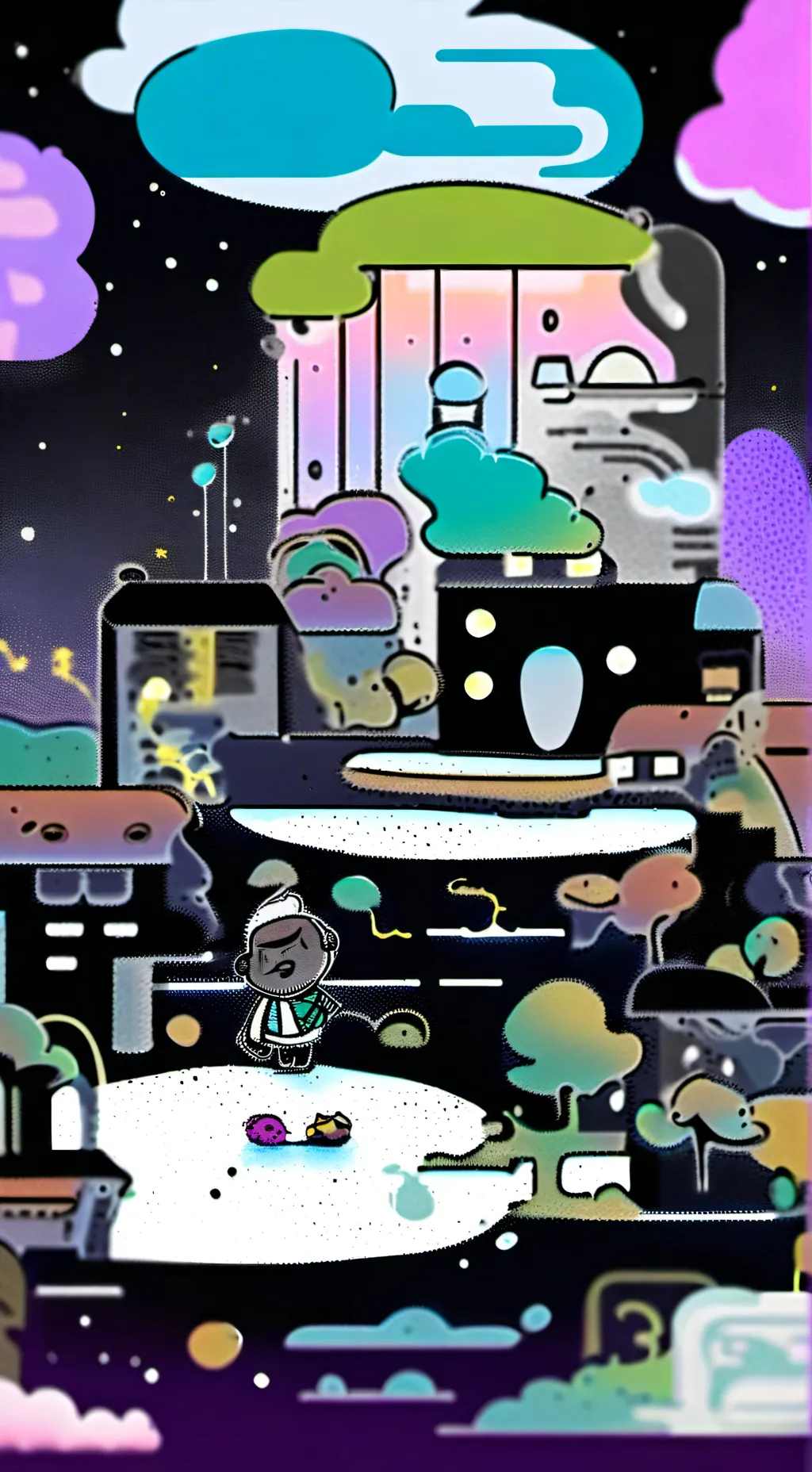 ai character: Dandy’s world ! background