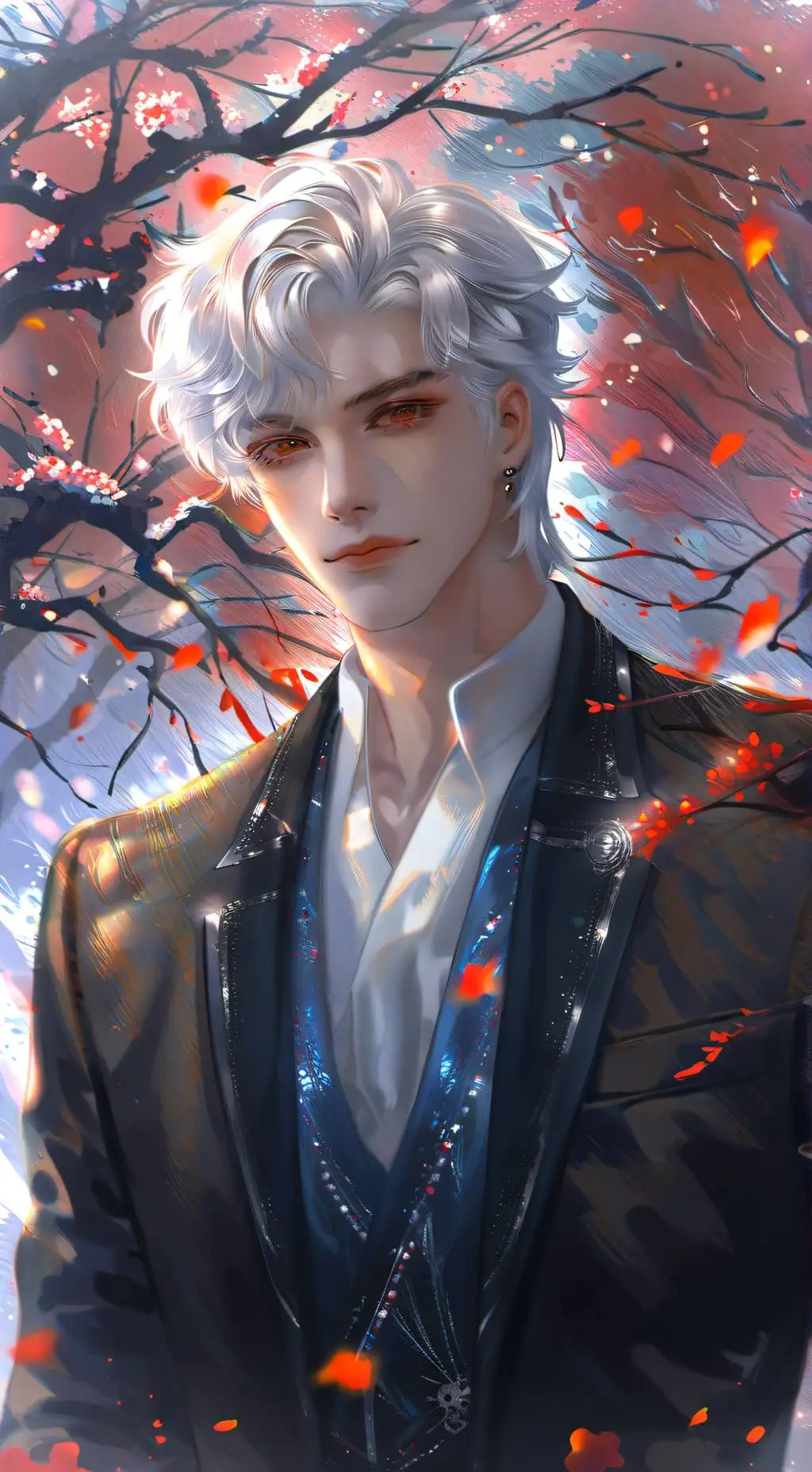 ai character: Oliver  background