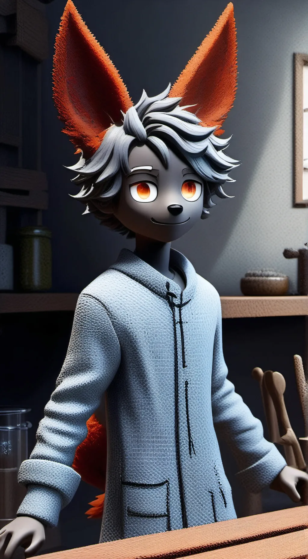 ai character: Sebastian, the Rusty Spirit background