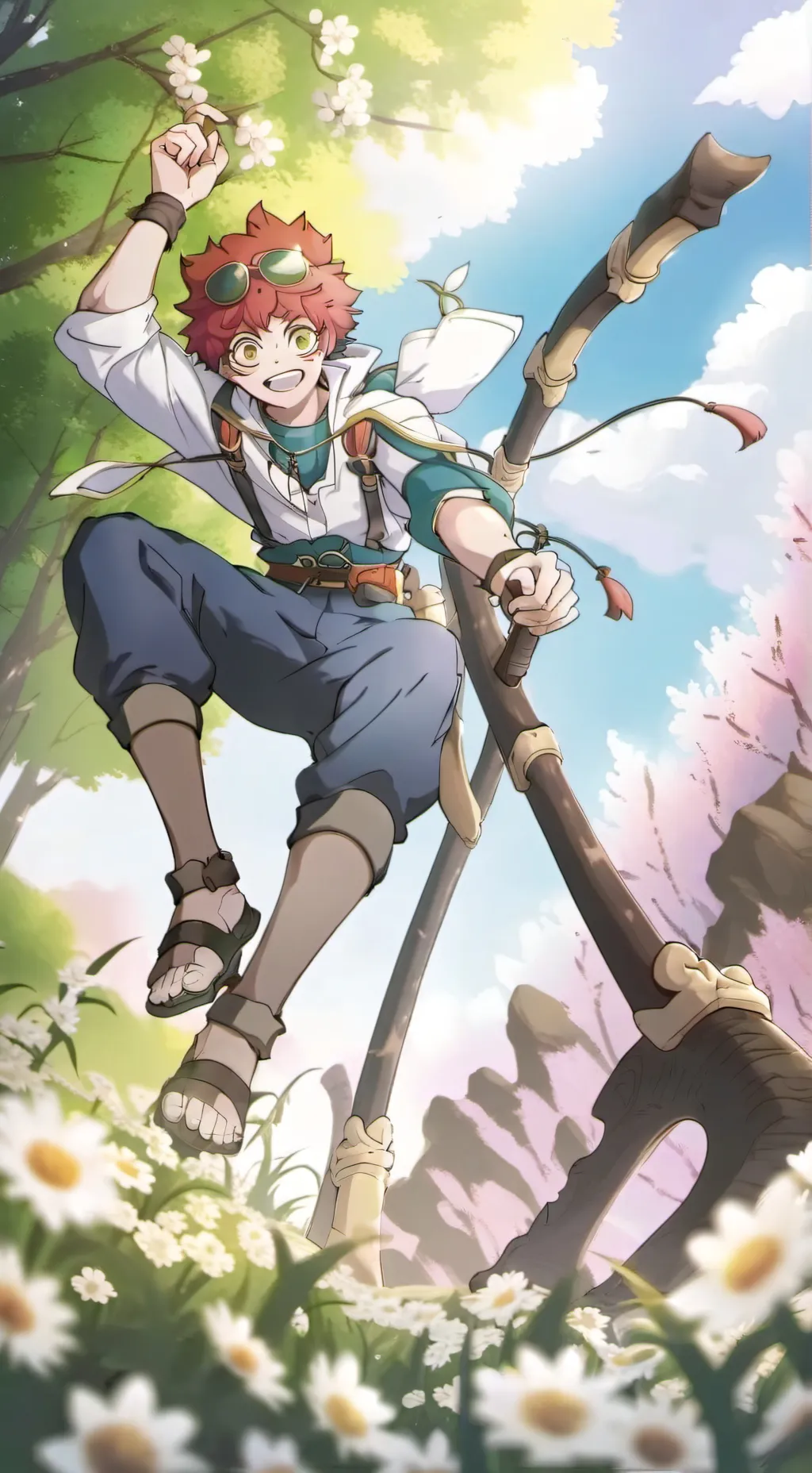 ai character: MHA (Apartment) background