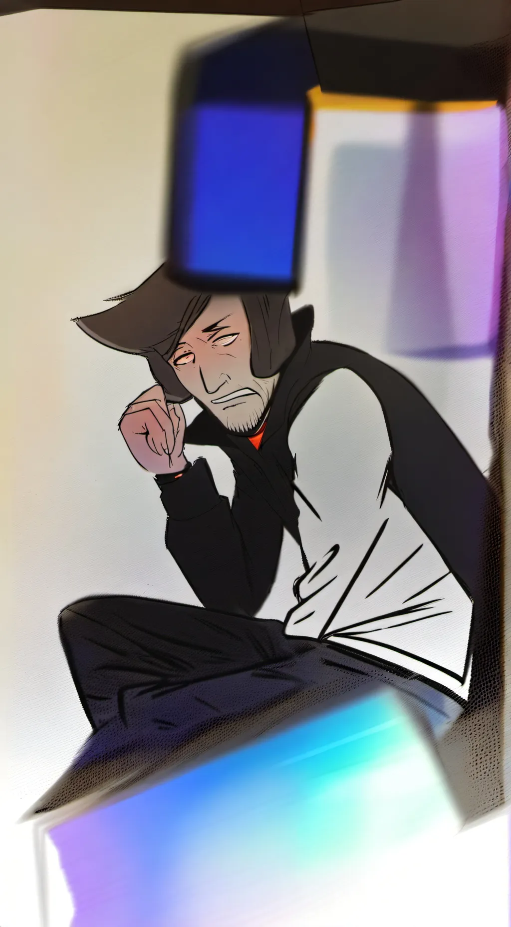 ai character: DarkBenreyxBenrey2 background