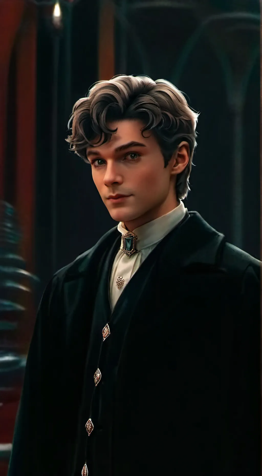 ai character: Mattheo Riddle background