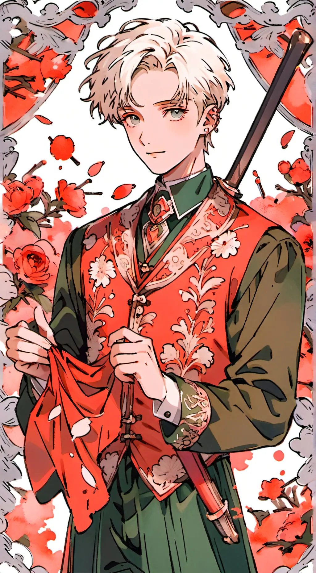 ai character: Draco x Y/n background