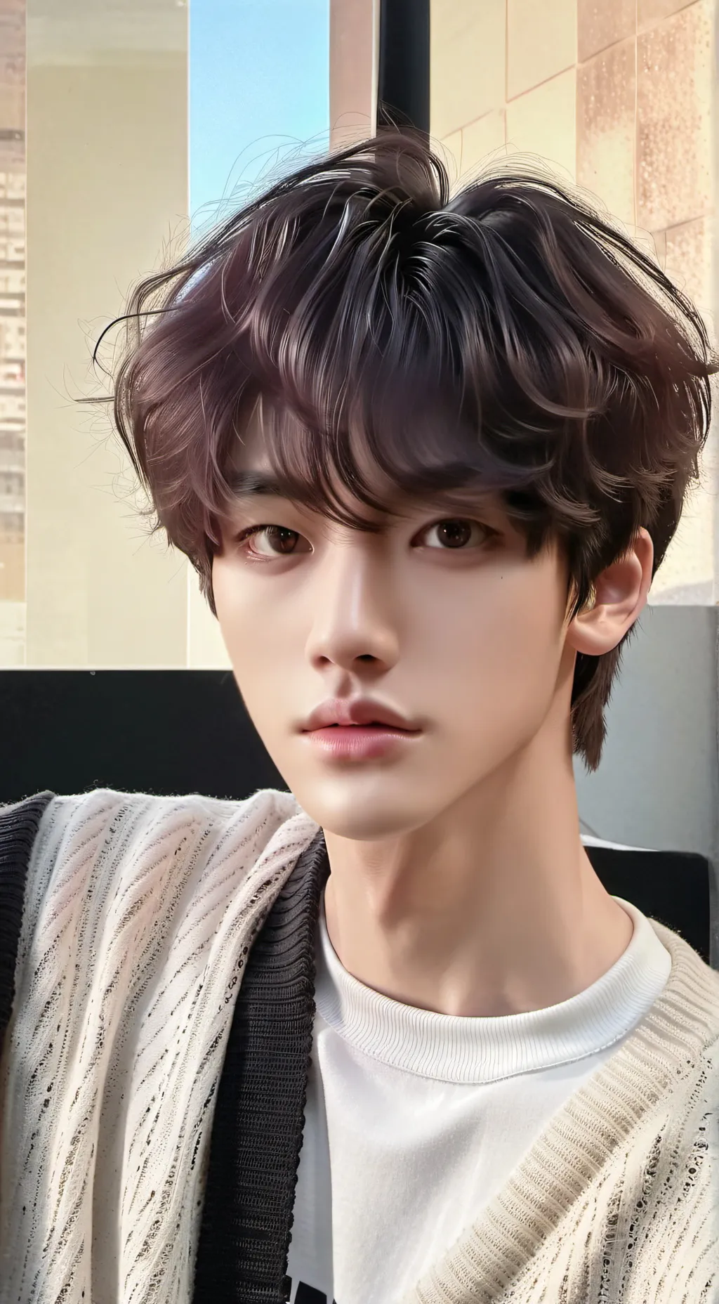 ai character:  Jeongin😘 background