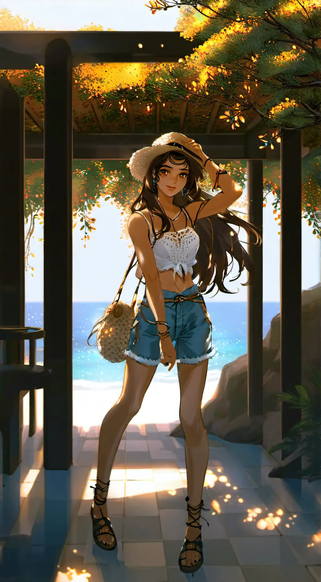 ai character: Lucia background