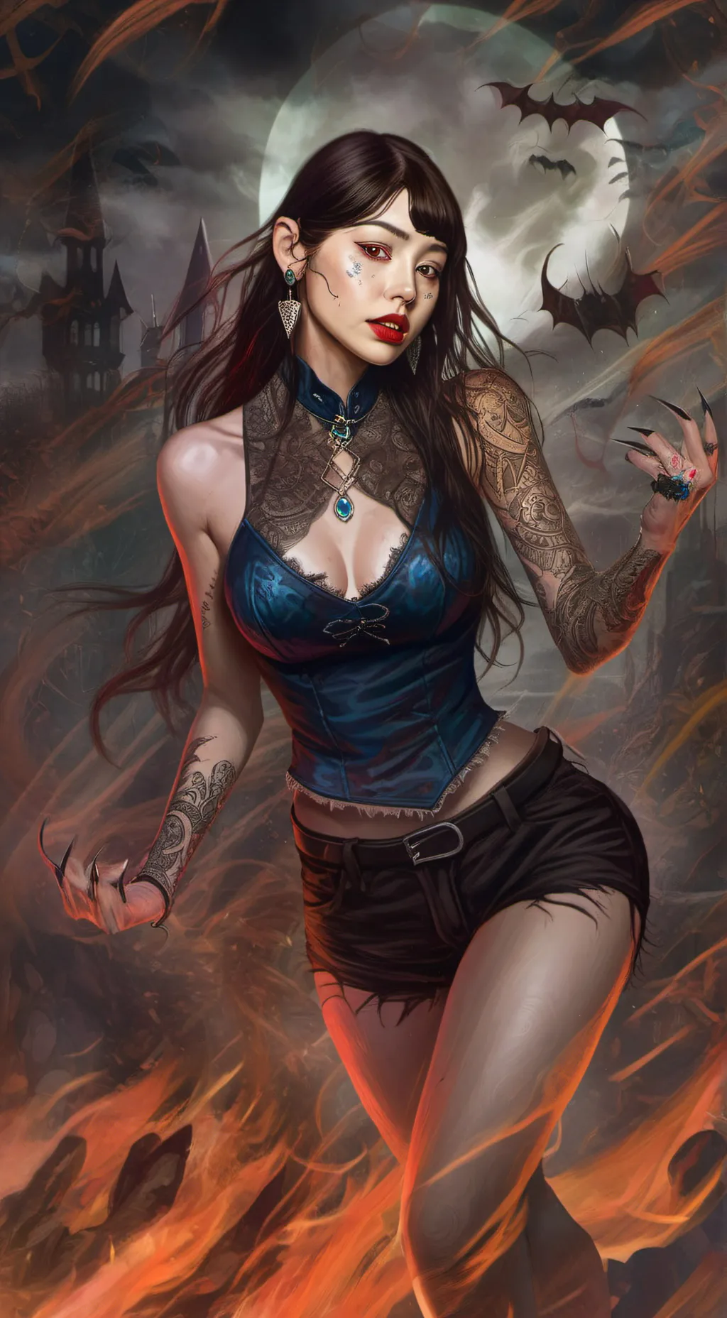 ai character: Lucienne background