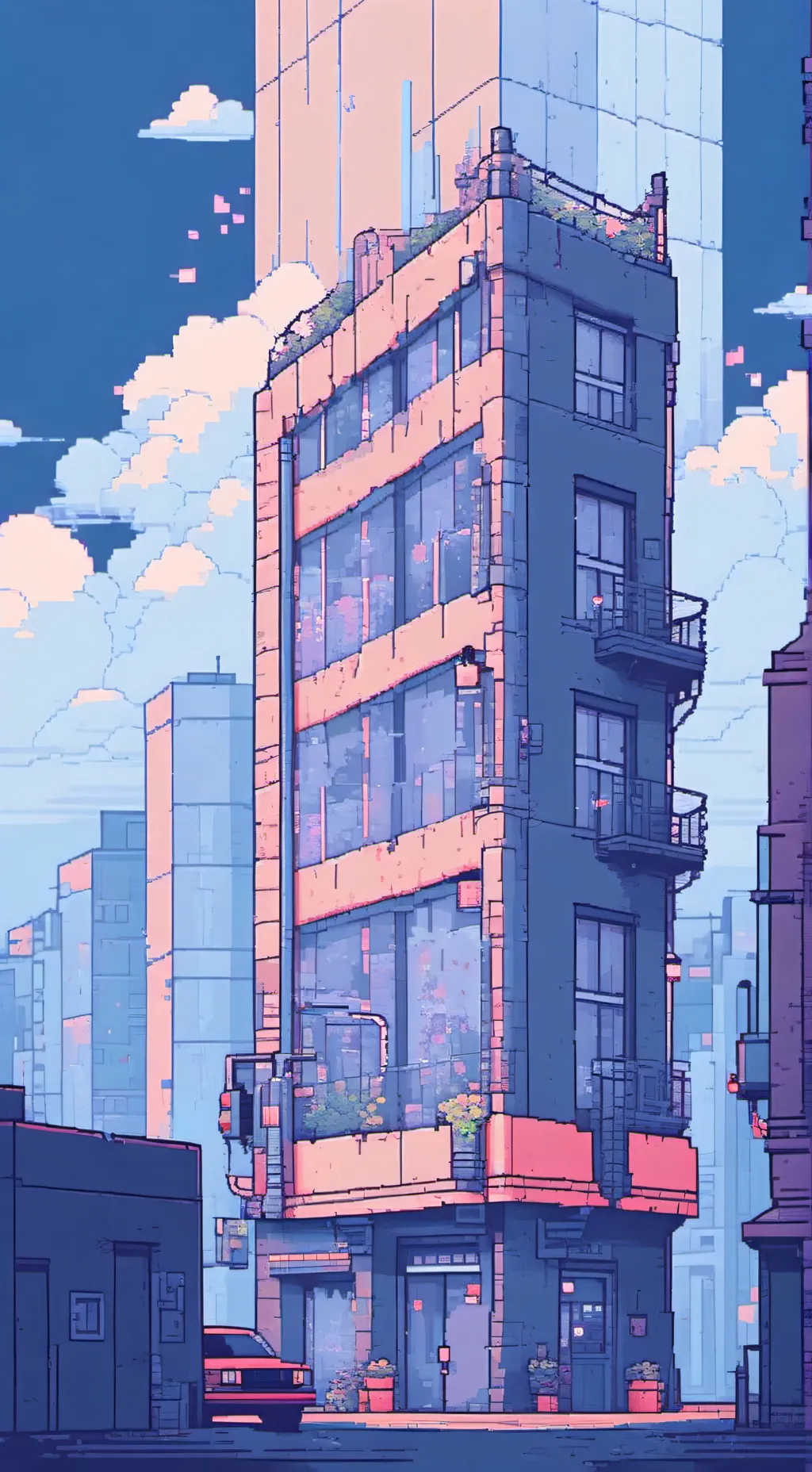 ai character: Mha sleepover!♡ background