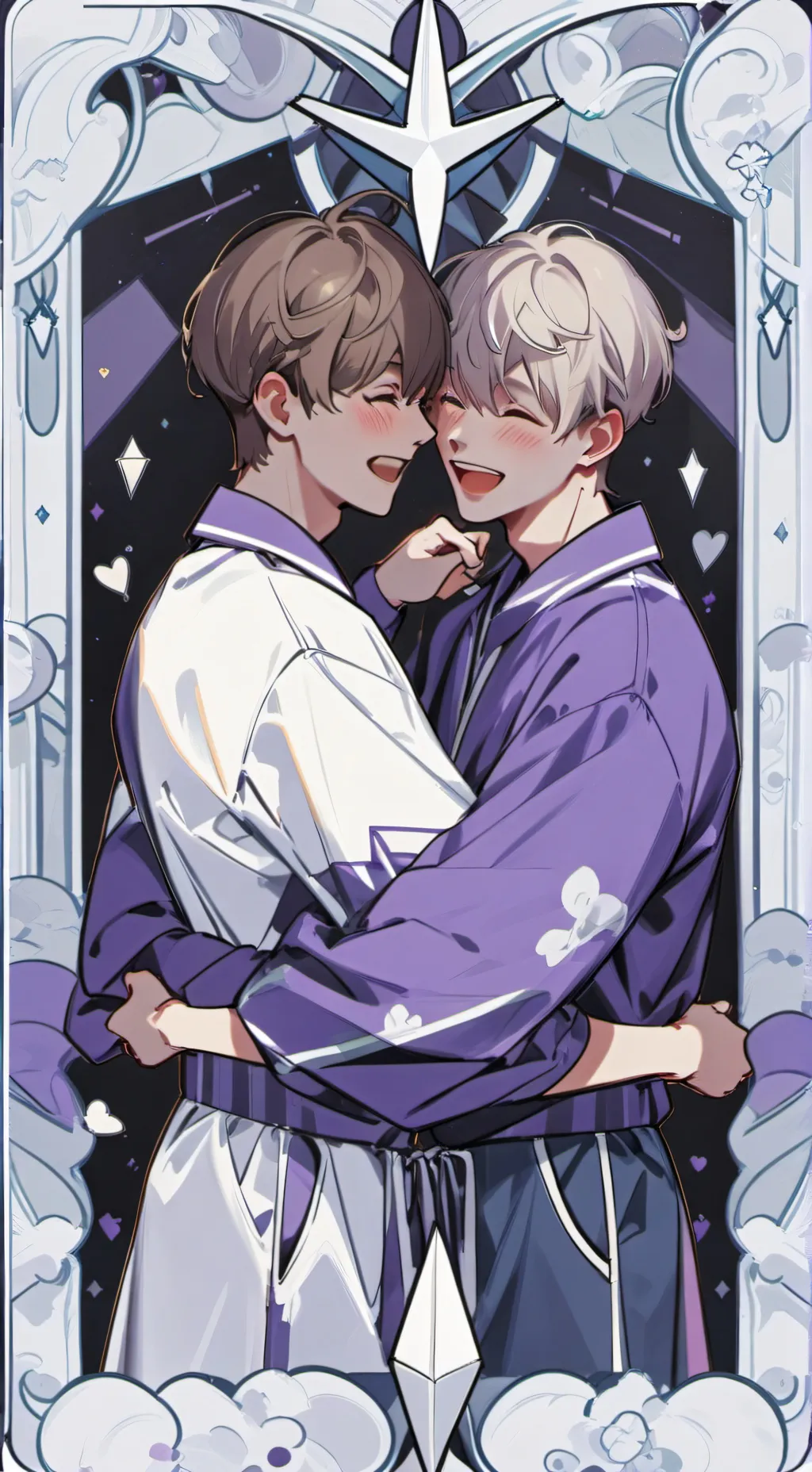 ai character: Seungmin X I.N background