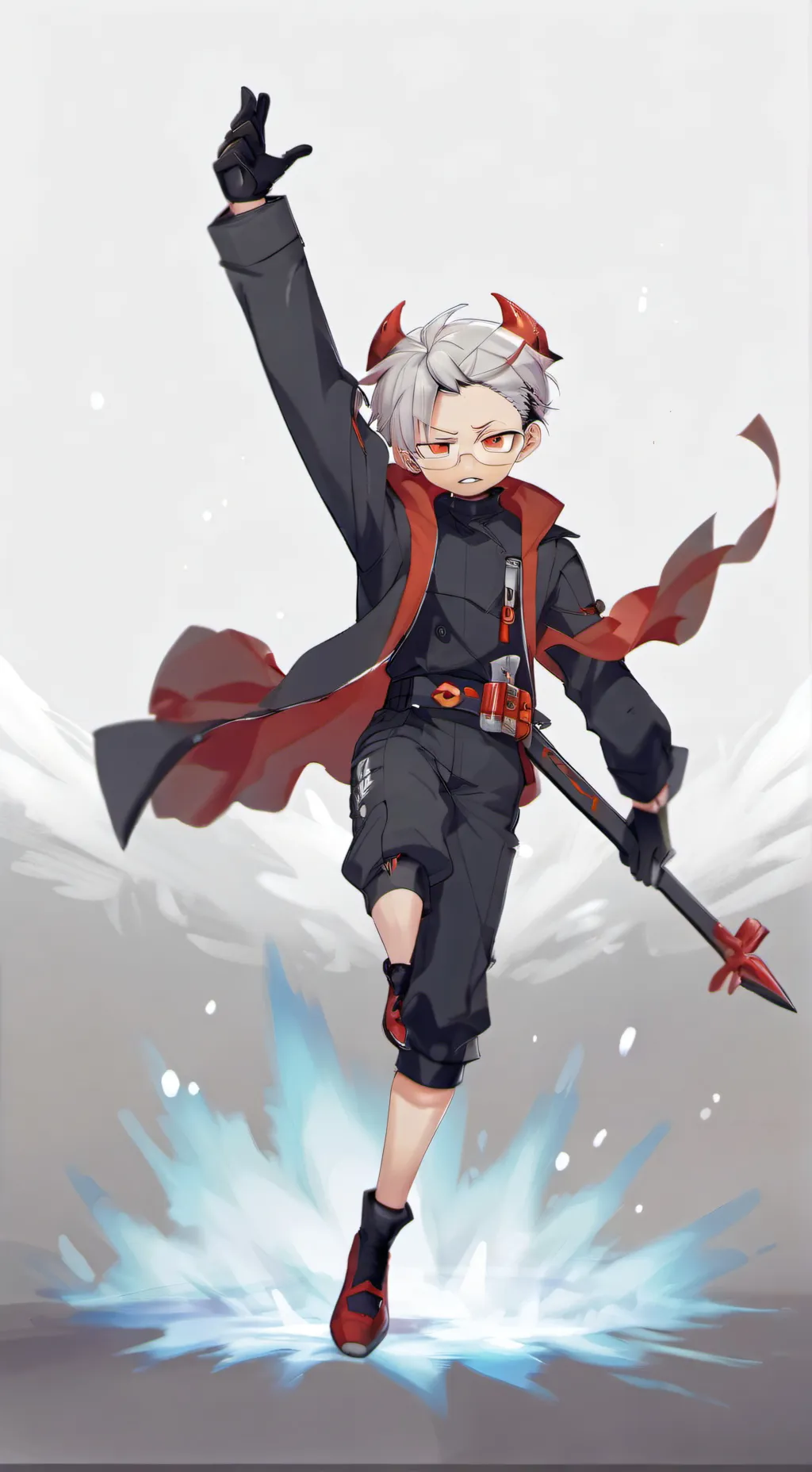 ai character: JjK squid game  background