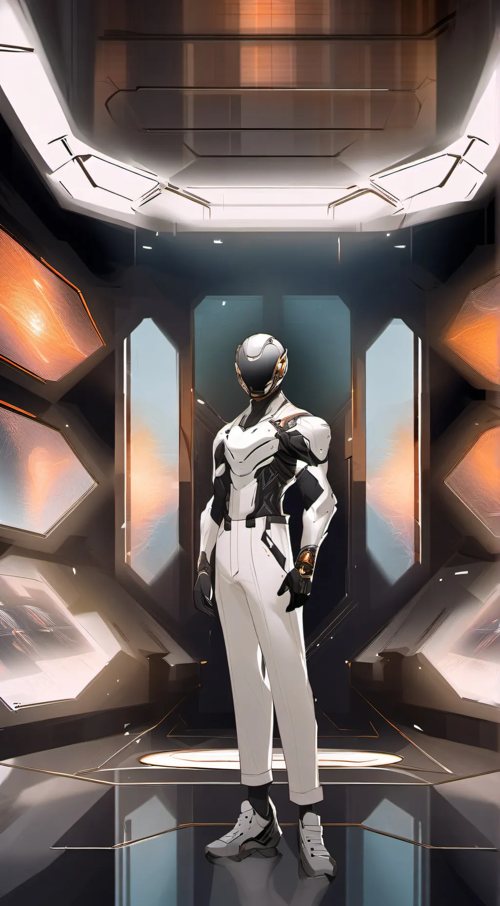 ai character: Cyberhammer!!! background