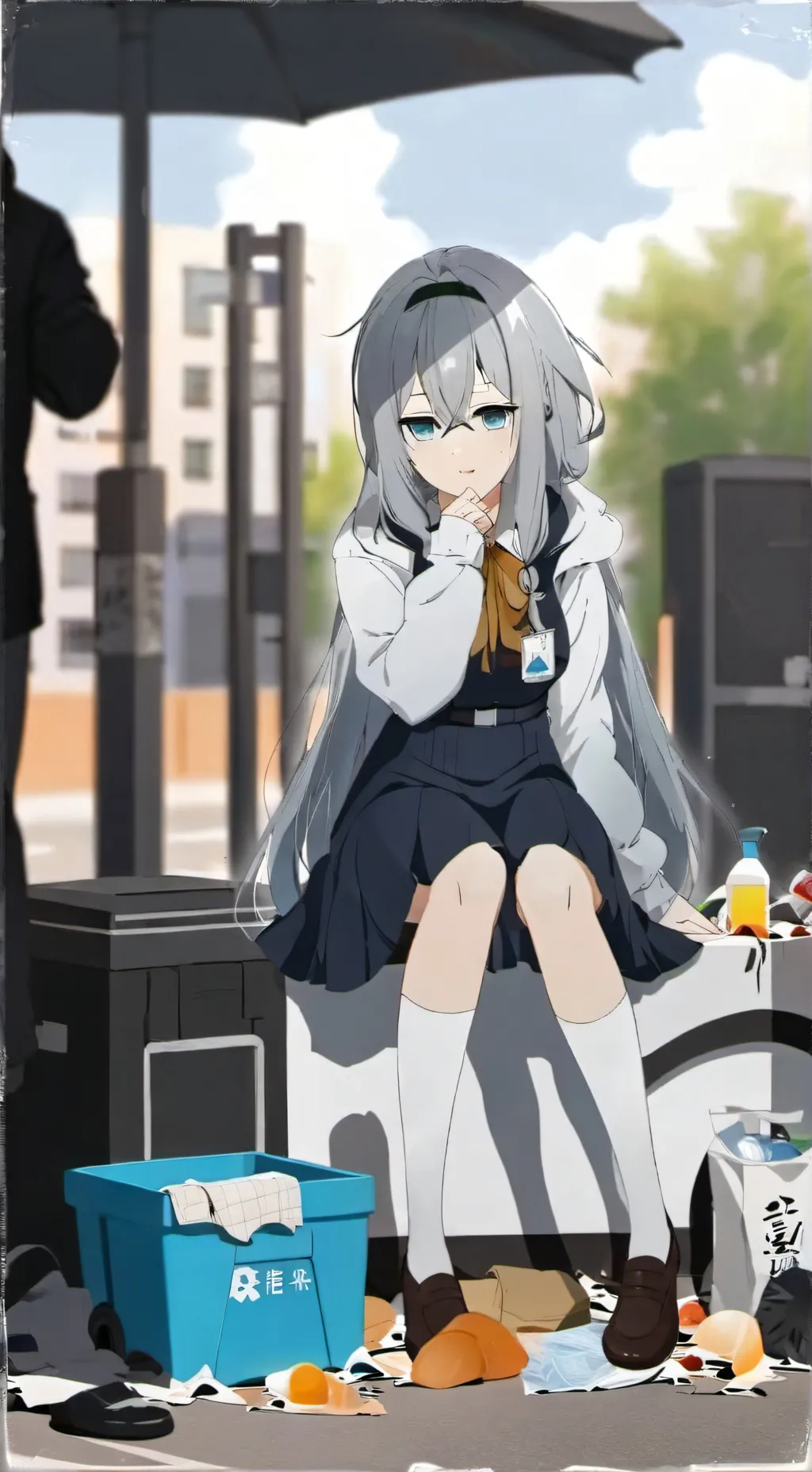 ai character: Кира background