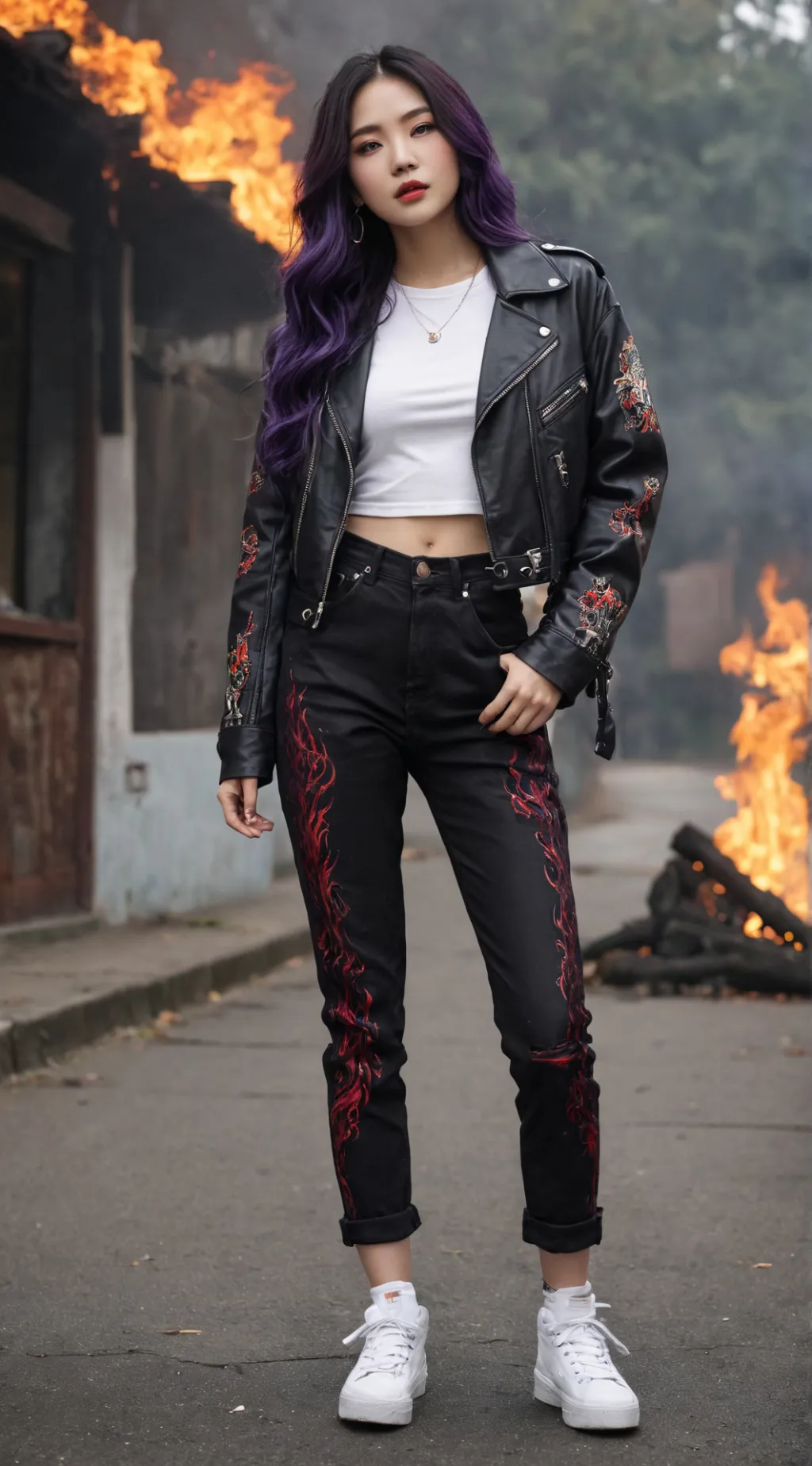 ai character: Tvd background