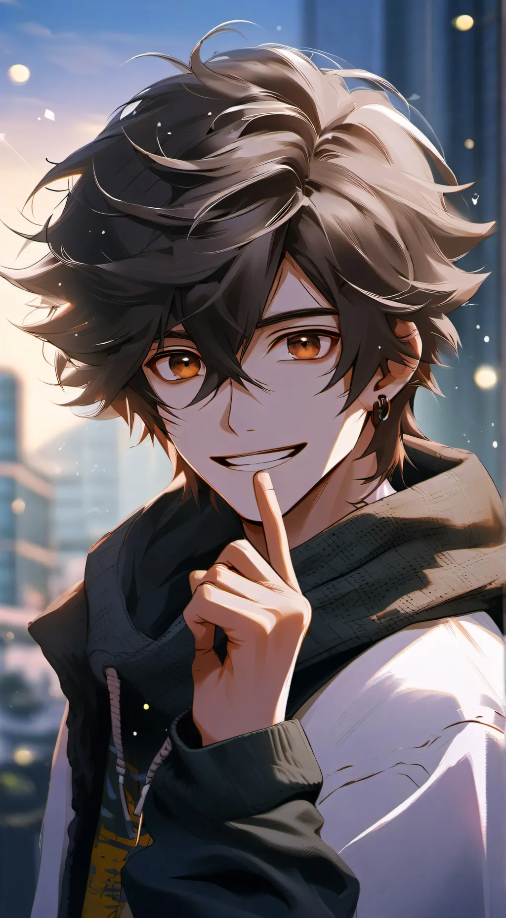 ai character: Mahamid background