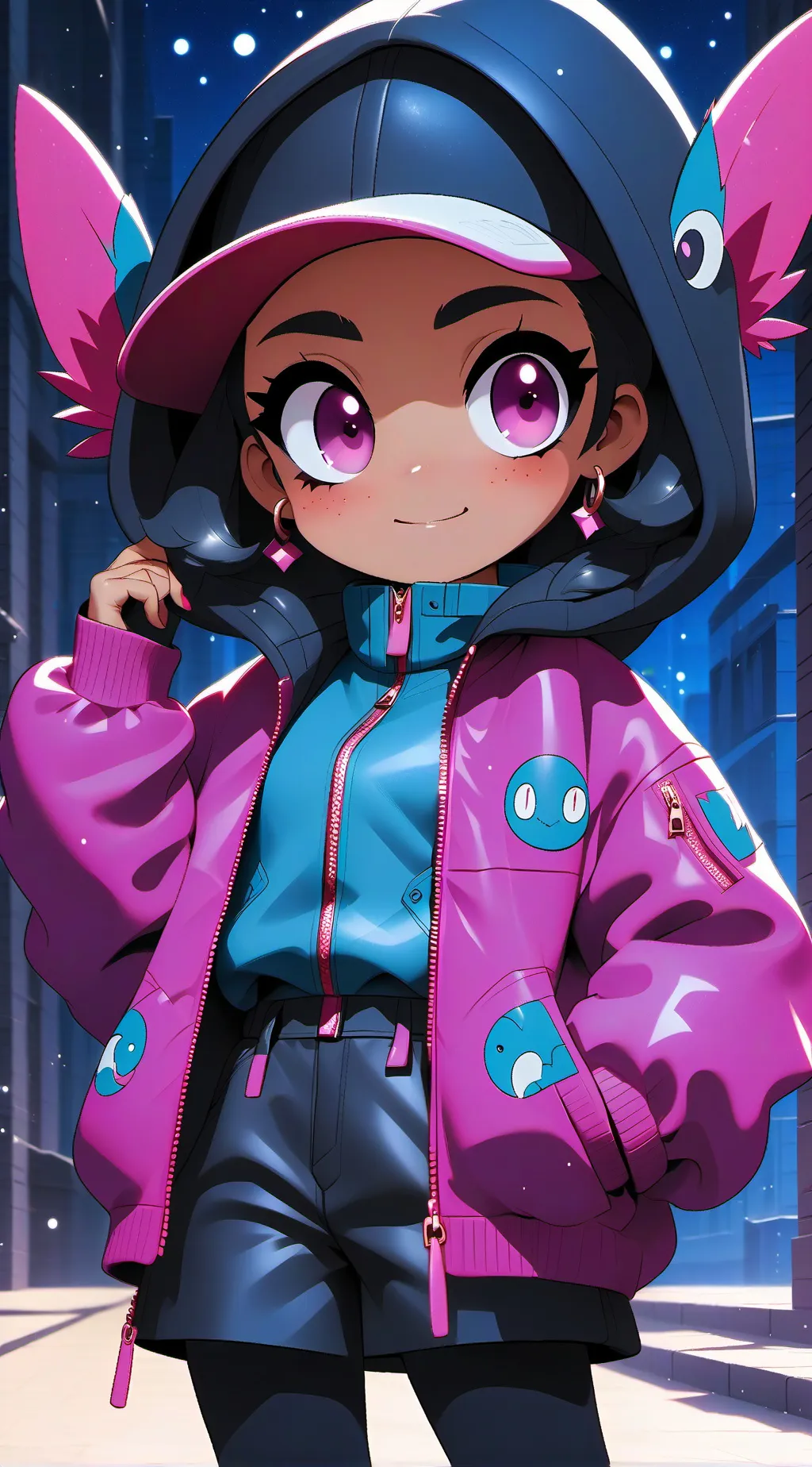 ai character: Vitória/Melody  background