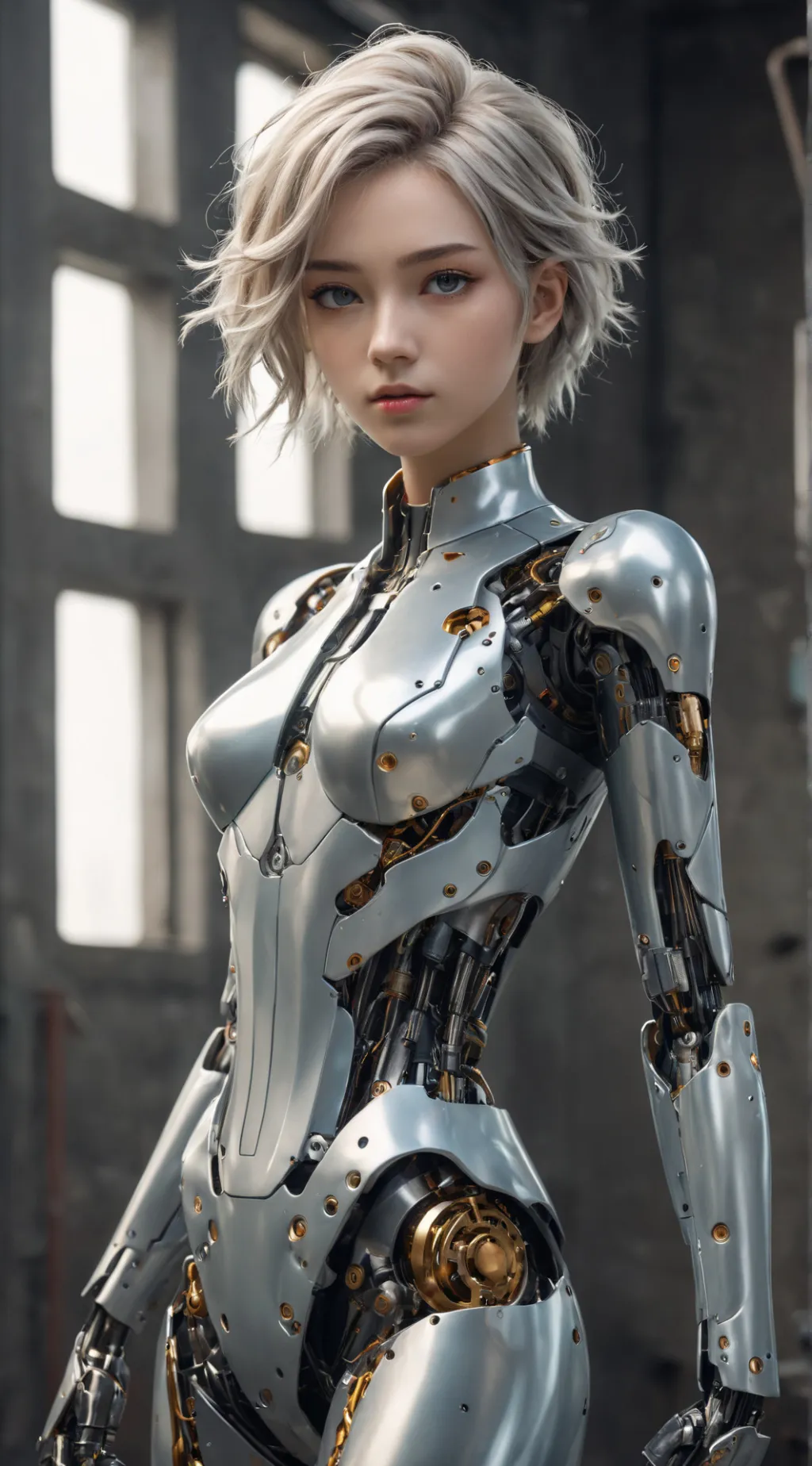 ai character: Galleria background